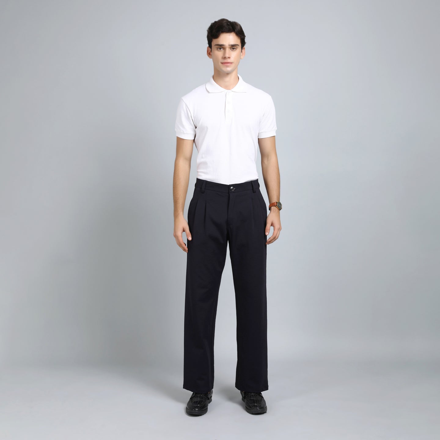 BLACK NAVY KOREAN 4794-2